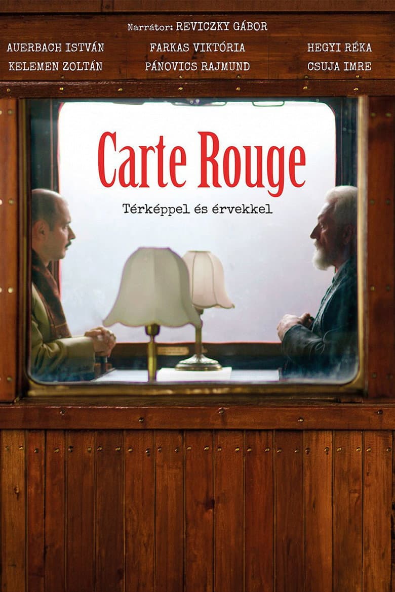 Carte Rouge – Vörös térkép poster