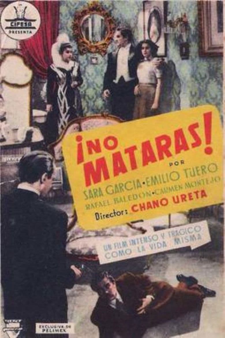No matarás poster
