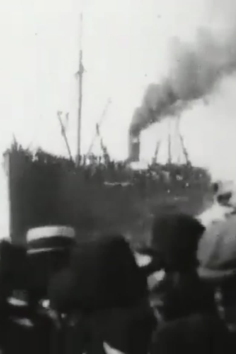 S.S. 'Williamette' Leaving for Klondike poster