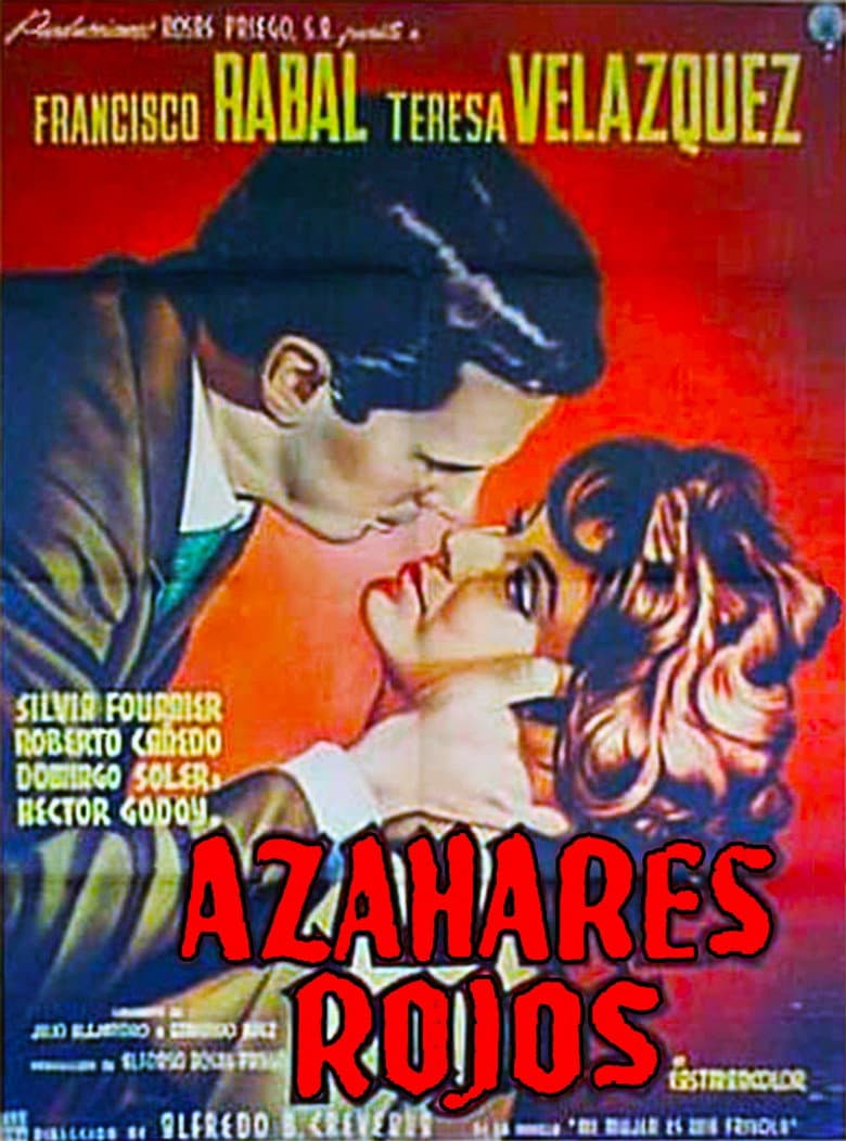 Azahares rojos poster