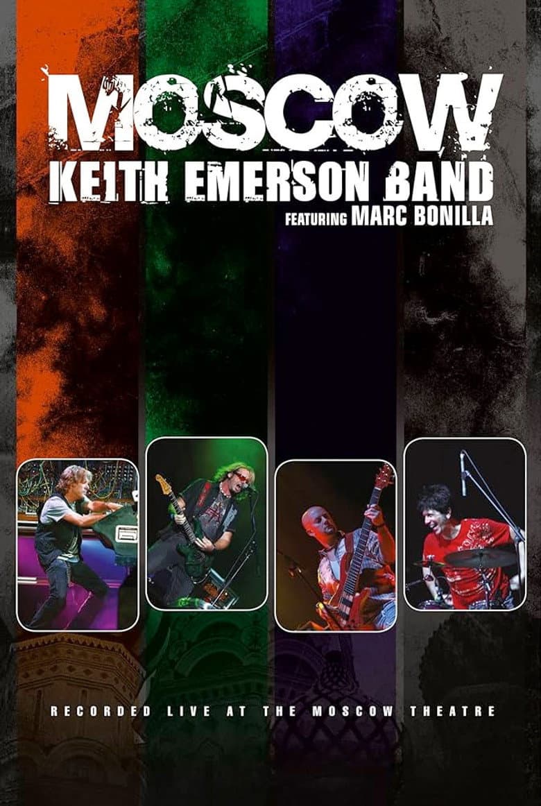 Keith Emerson Band - Moscow poster