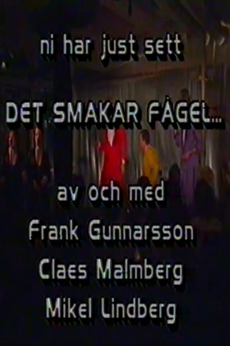 Det smakar fågel poster