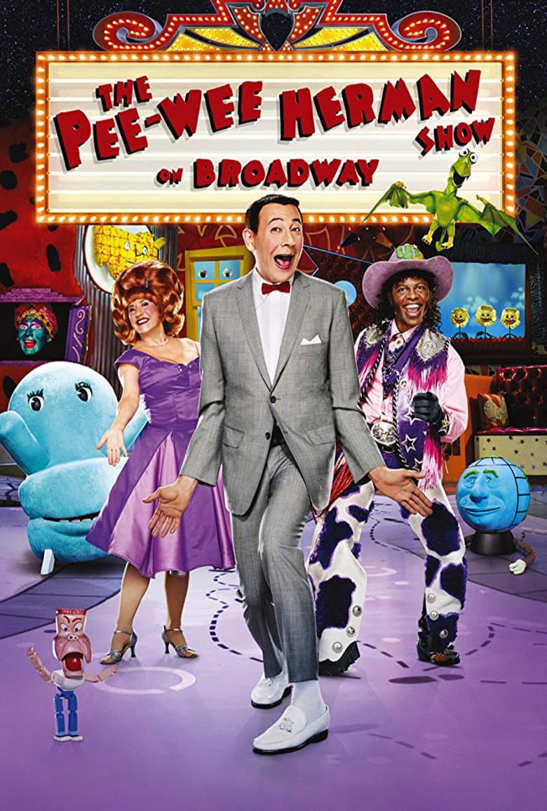 The Pee-wee Herman Show on Broadway poster