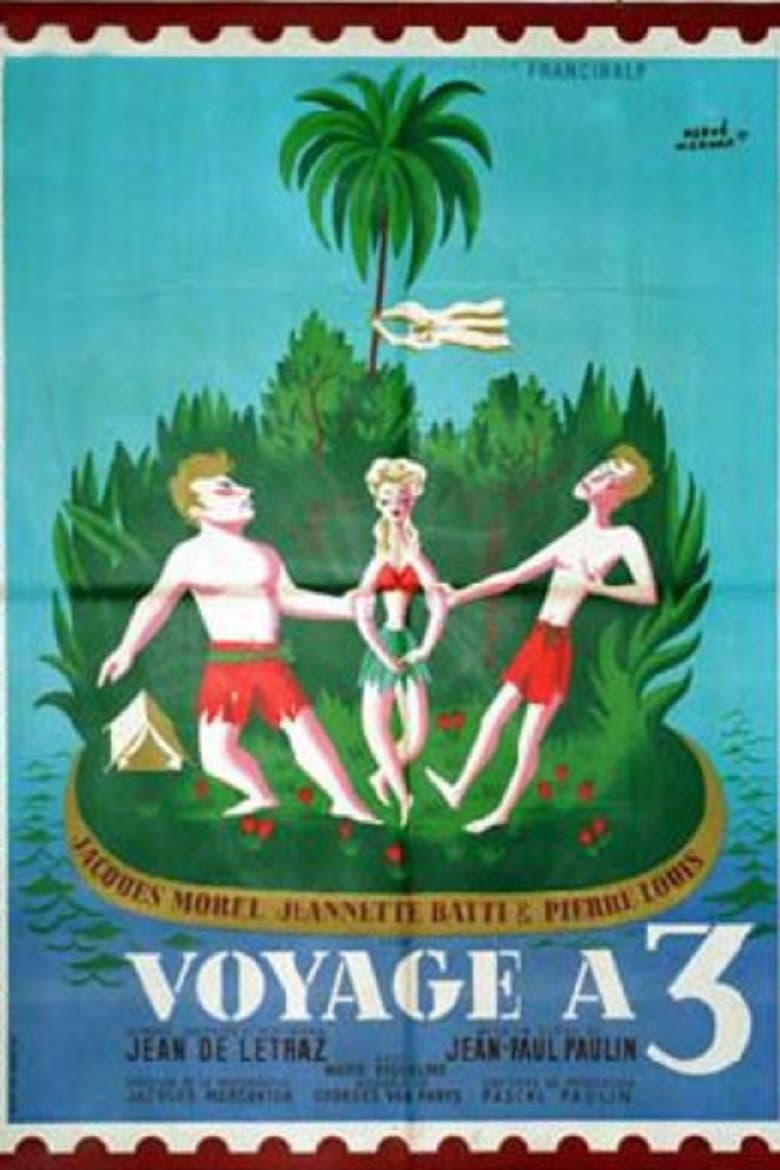 Voyage à trois poster