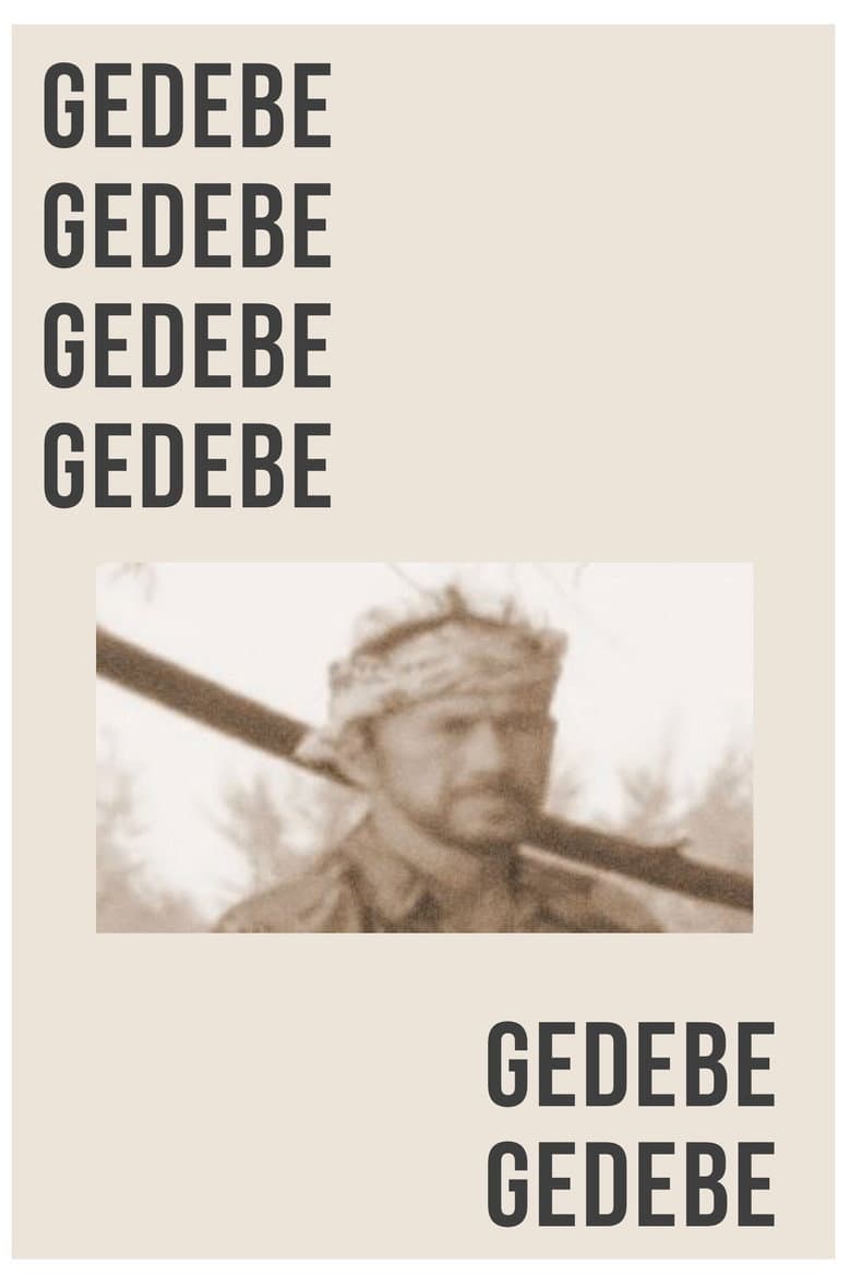 Gedebe poster