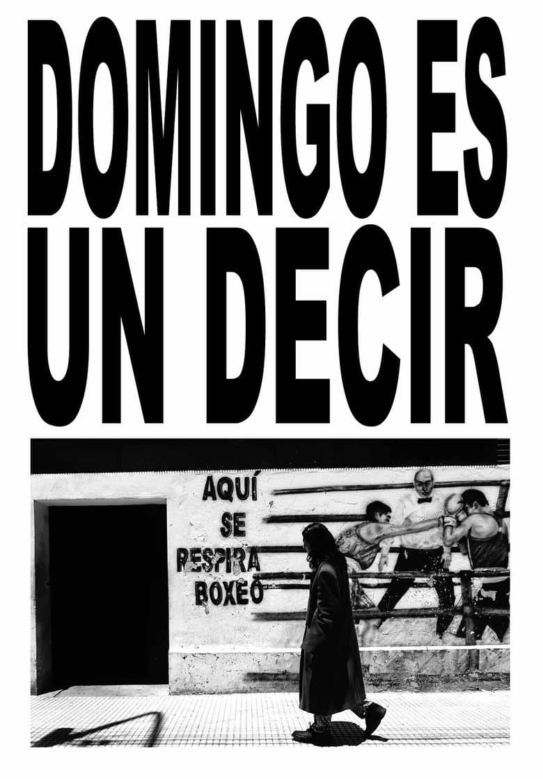 Domingo es un decir poster