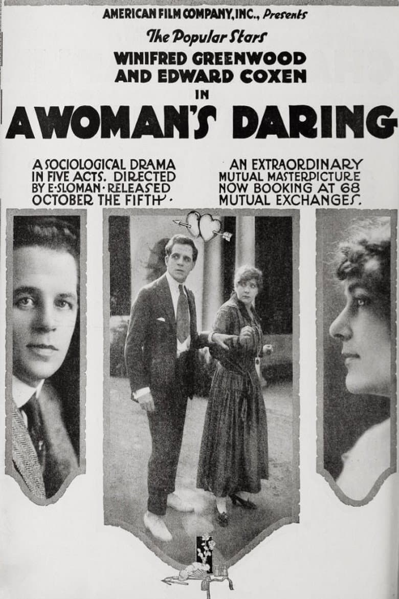 A Woman's Daring poster