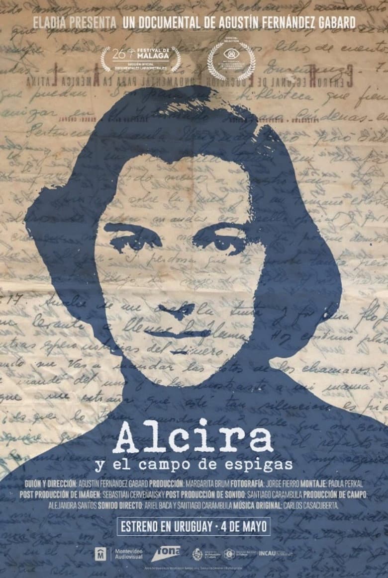 Alcira y el campo de espigas poster