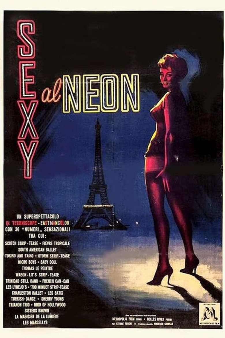 Sexy al neon poster