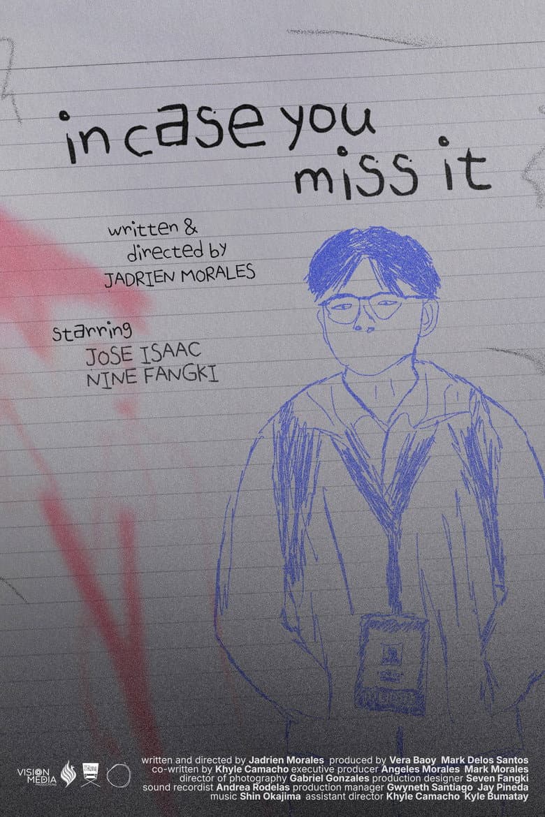 in case you miss it poster