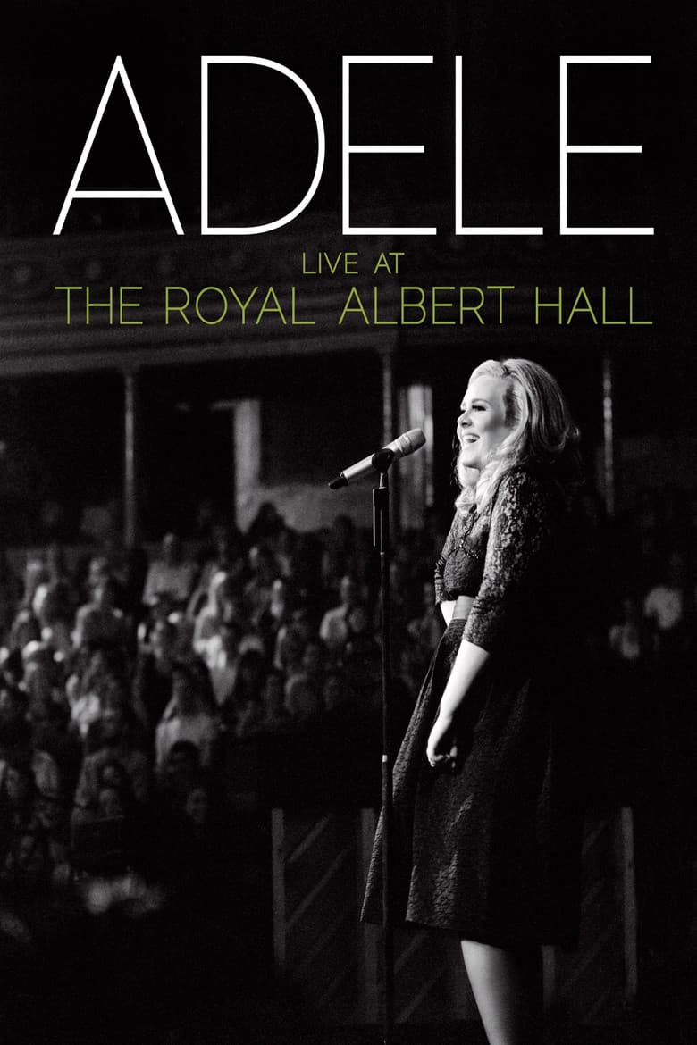 Adele: Live at the Royal Albert Hall poster