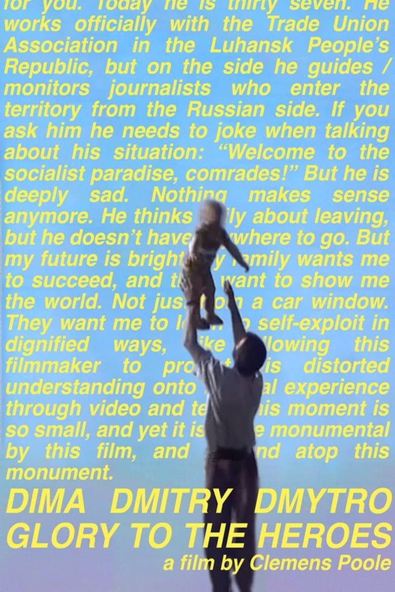 Dima, Dmitry, Dmytro. Glory to the Heroes poster