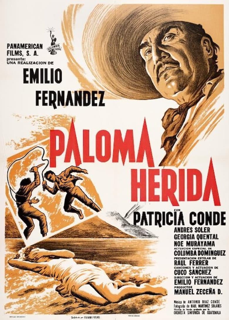 Paloma herida poster