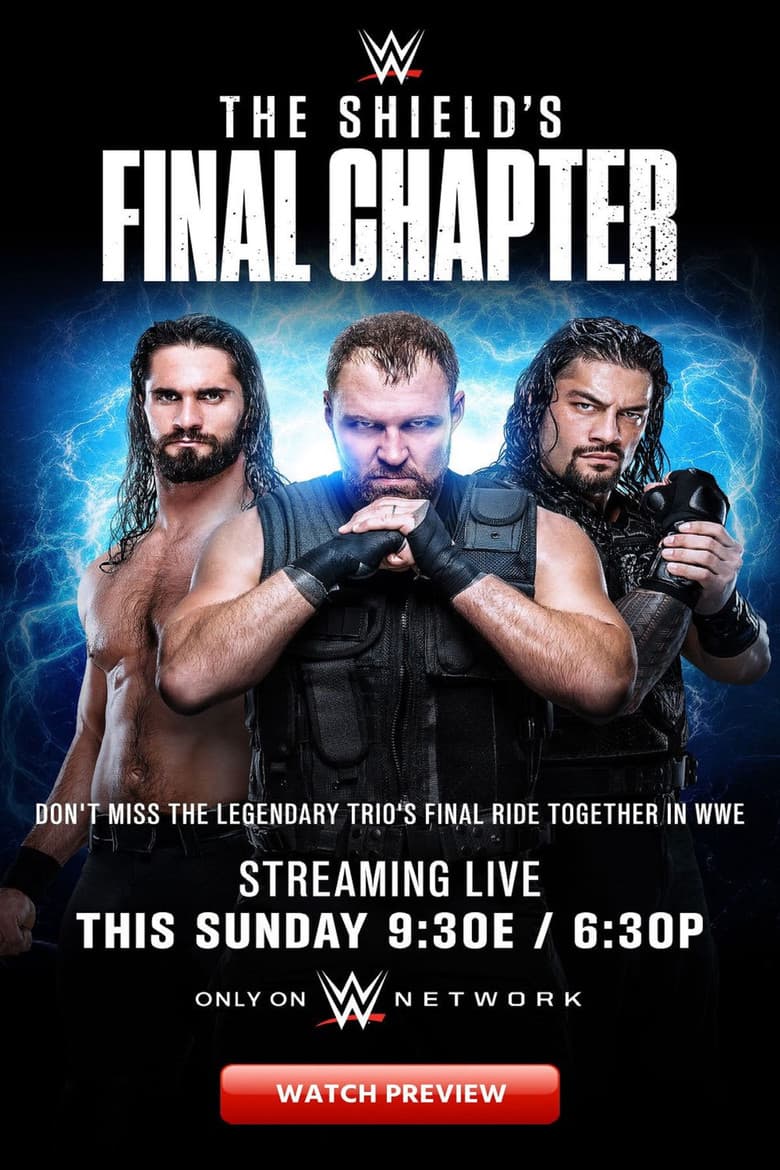 WWE The Shield’s Final Chapter poster