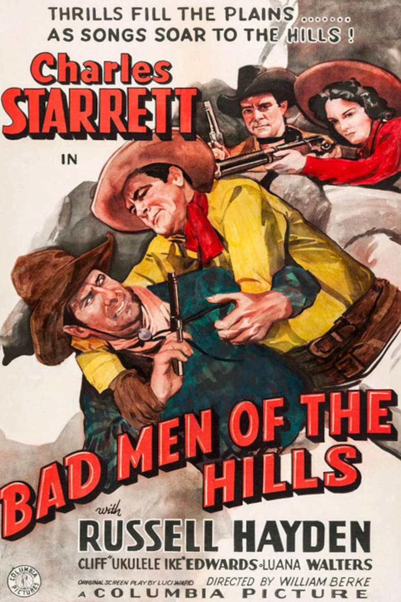 Bad Men of the Hills poster