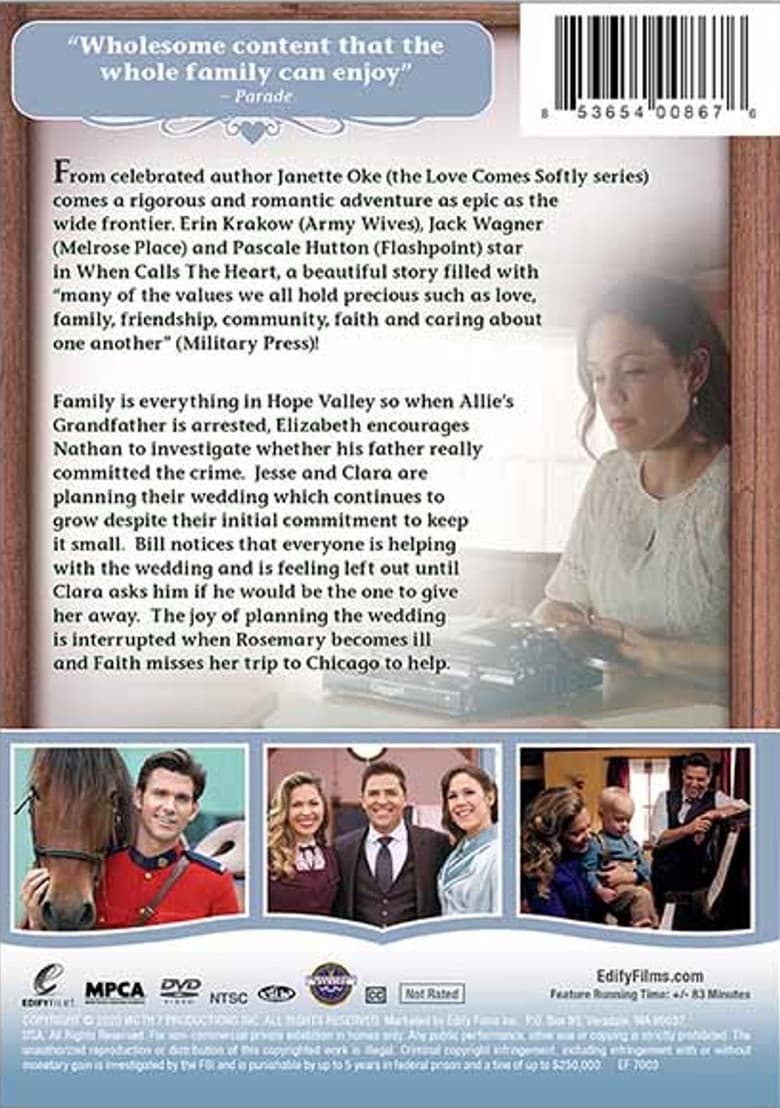 When Calls the Heart: Family Matters poster