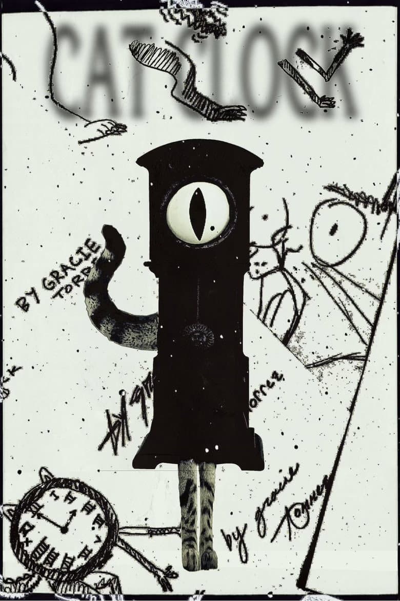 Cat Clock poster
