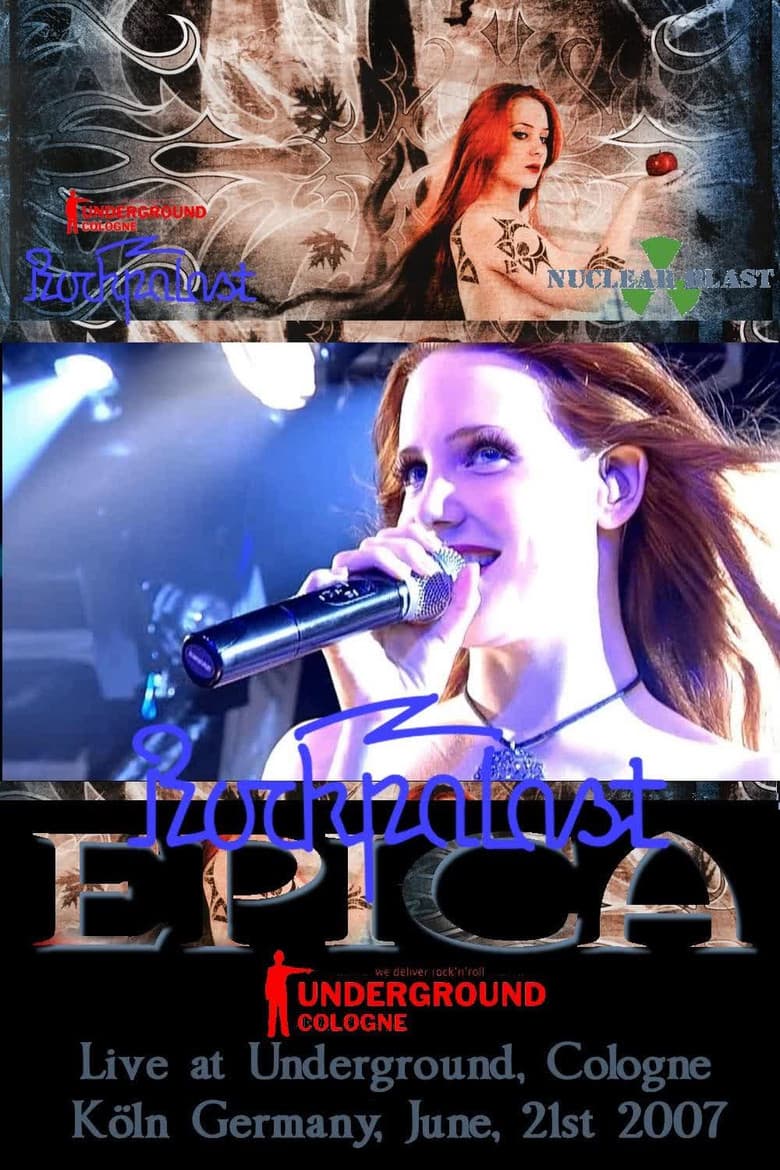 Epica - Live At Underground Köln poster
