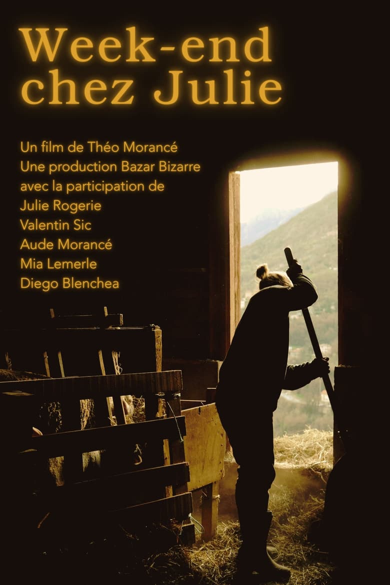 Weekend chez Julie poster