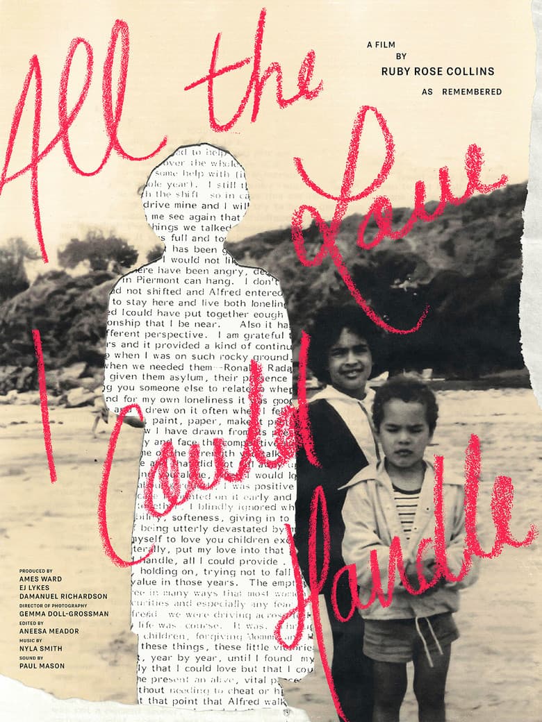 all the love i could handle poster