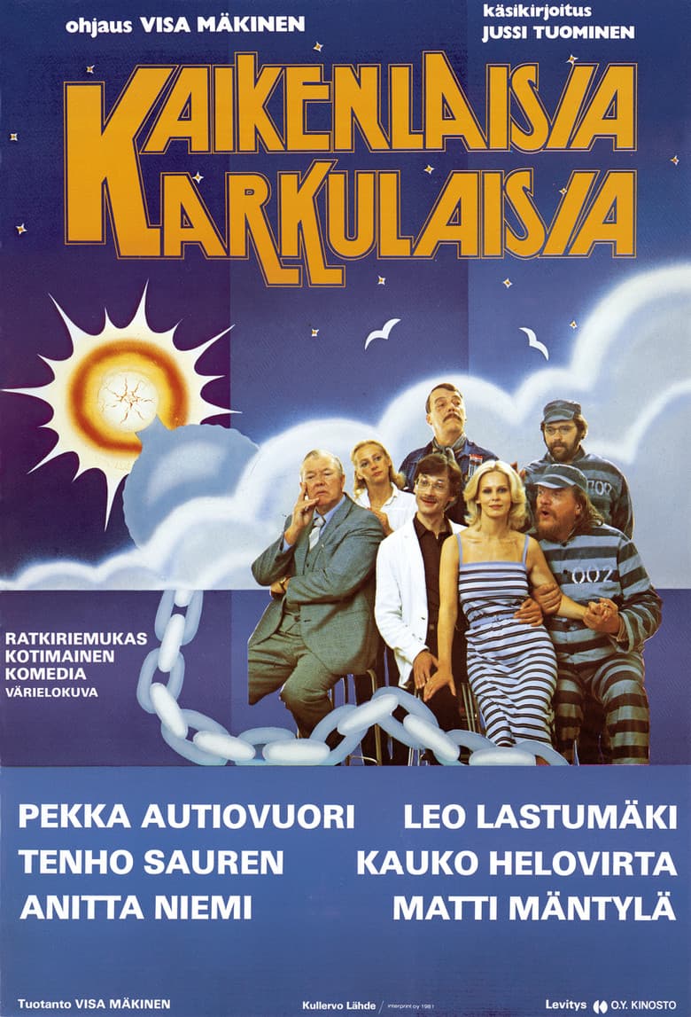 Kaikenlaisia karkulaisia poster