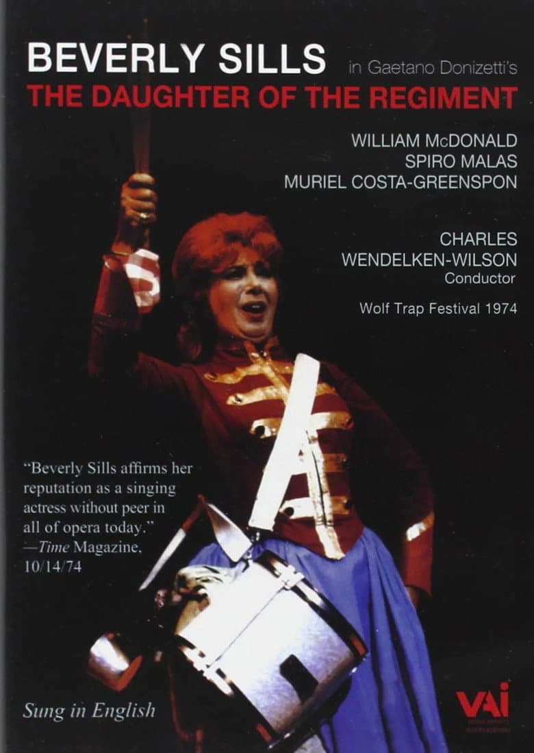 The Daughter of the Regiment poster