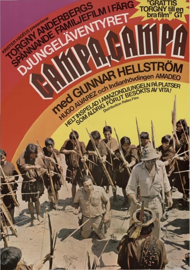 Djungeläventyret Campa, Campa poster