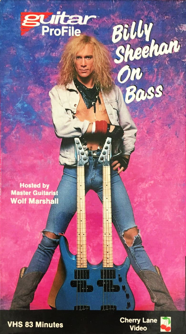 Billy Sheehan ‎– On Bass poster