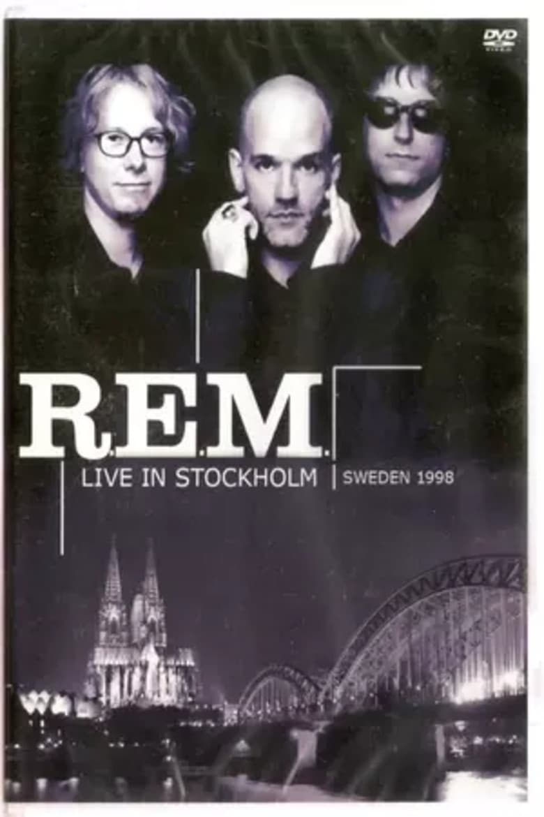 R.E.M. Live in Stockholm poster