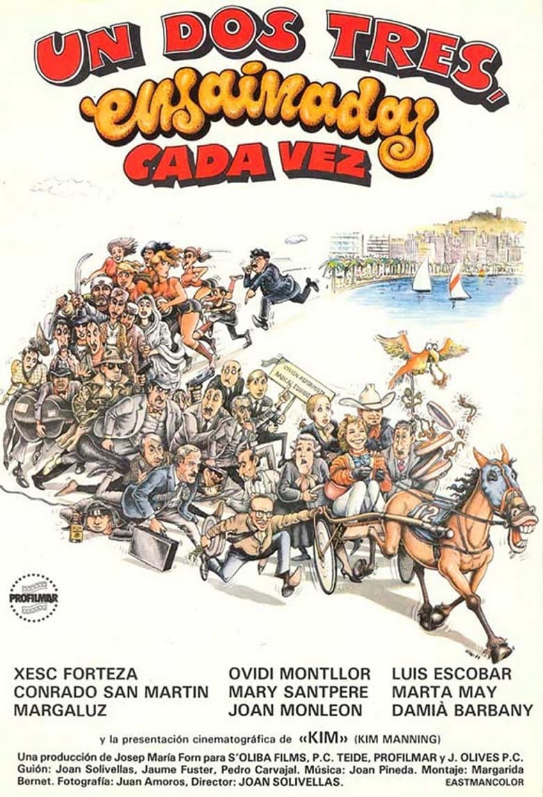 Un, dos, tres... ensaïmades i res més poster