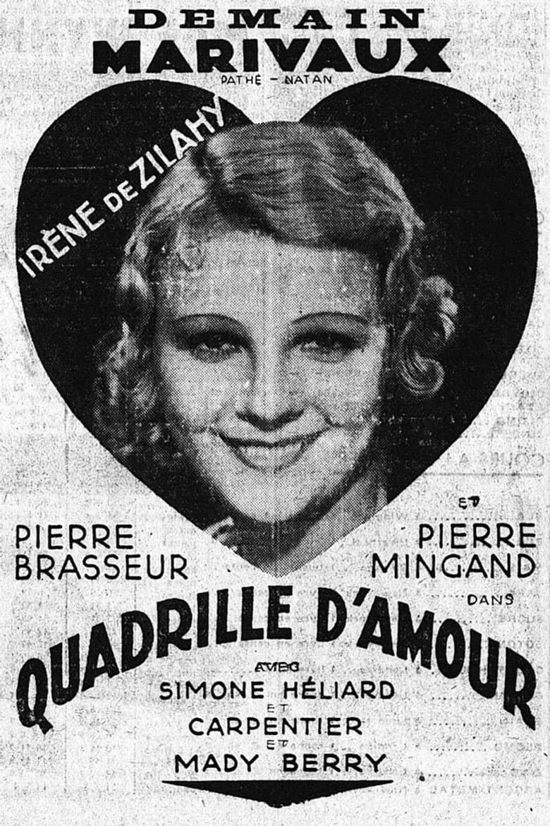 Quadrille d'amour poster