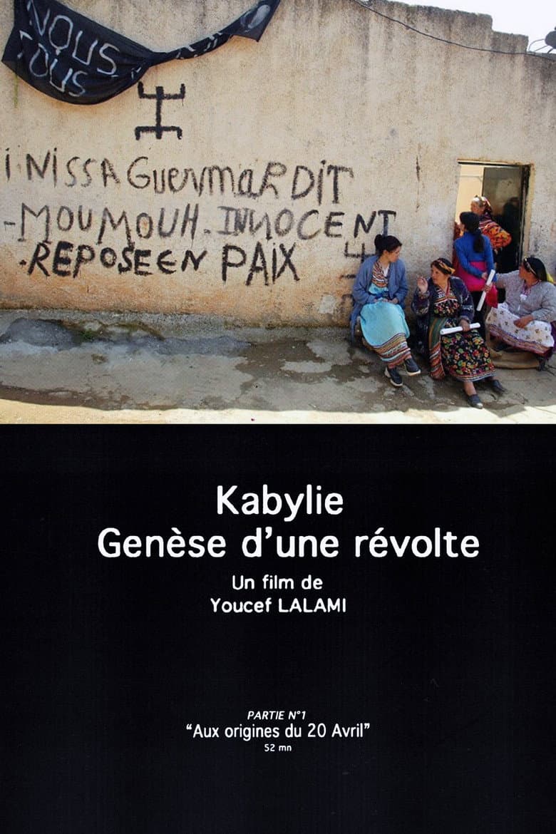 Kabylie, Génèse d'une révolte poster