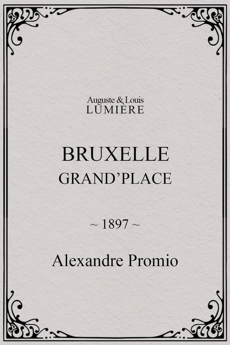 Bruxelles, Grand’Place poster