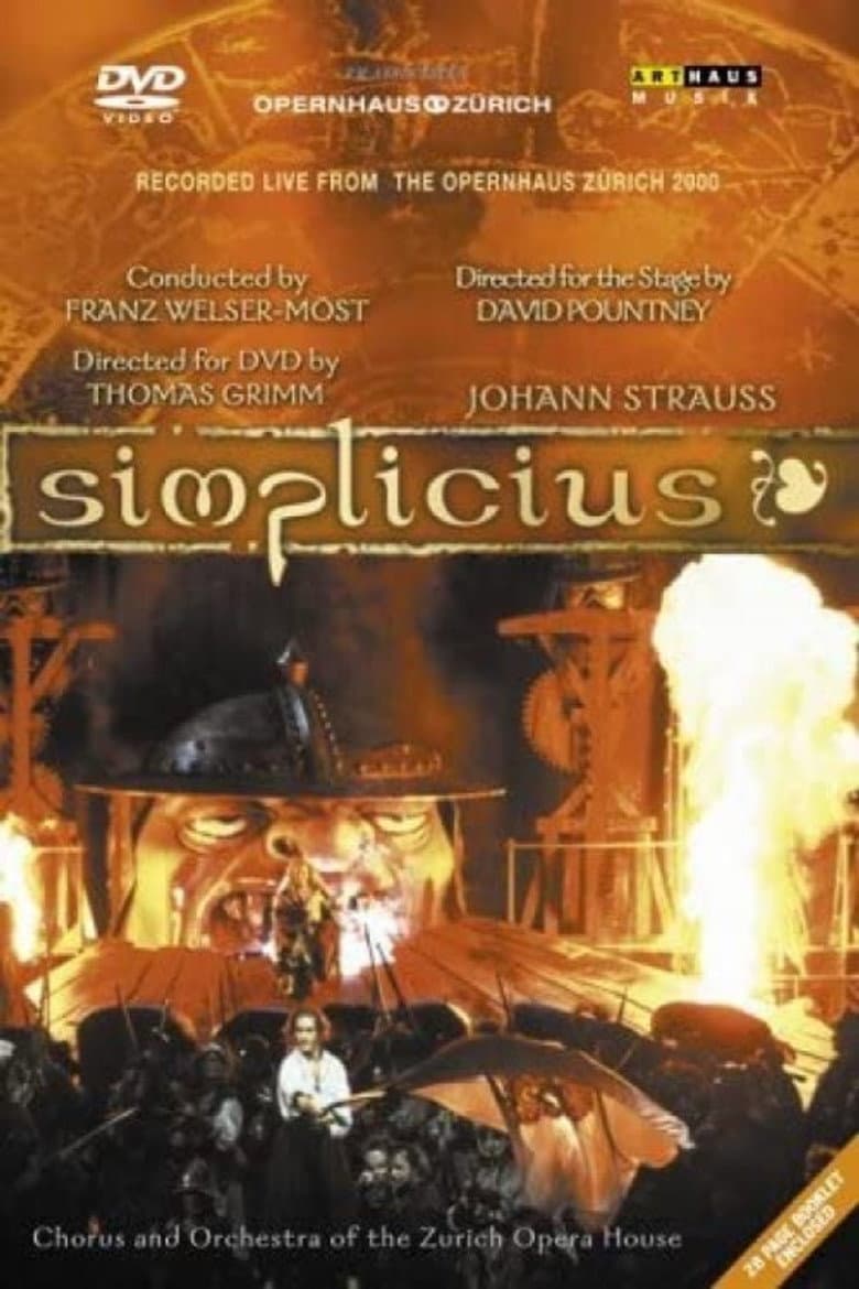 Johann Strauss: Simplicius poster