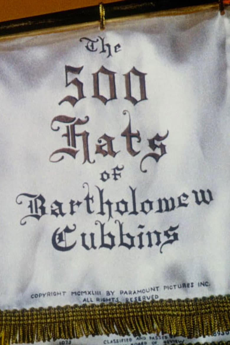 The 500 Hats of Bartholomew Cubbins poster
