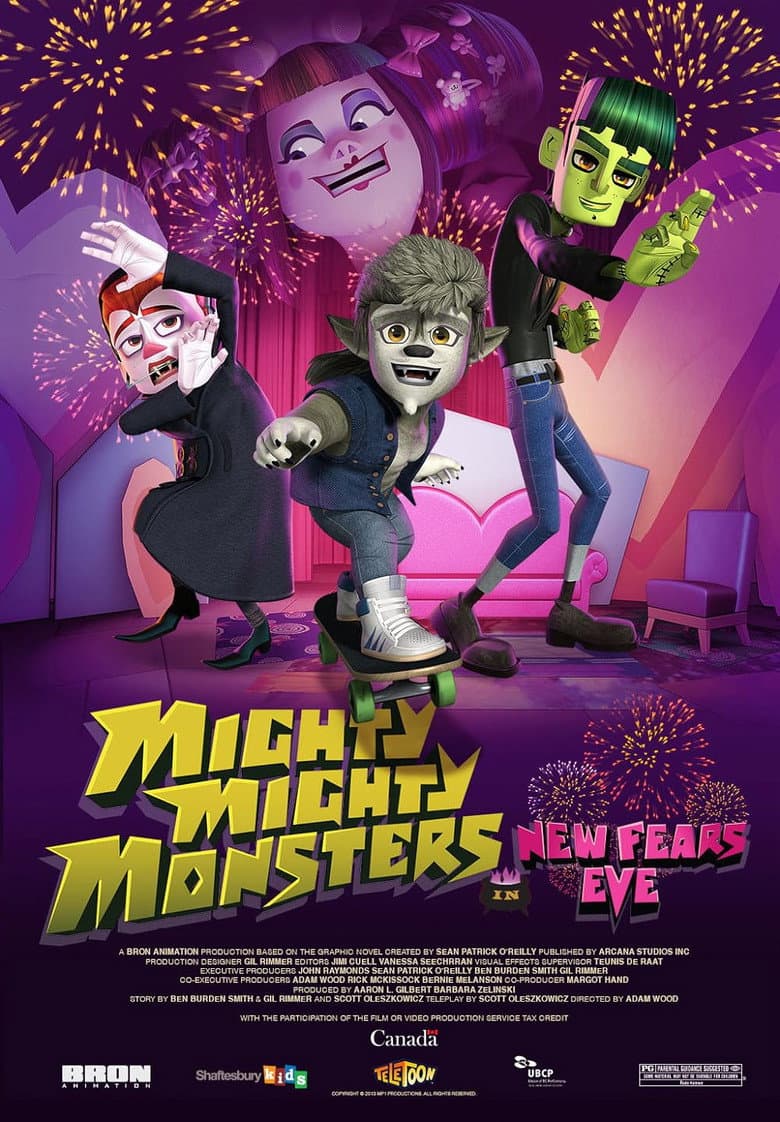 Mighty Mighty Monsters in New Fears Eve poster