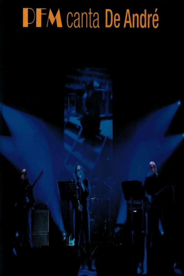 PFM Canta De andrè poster
