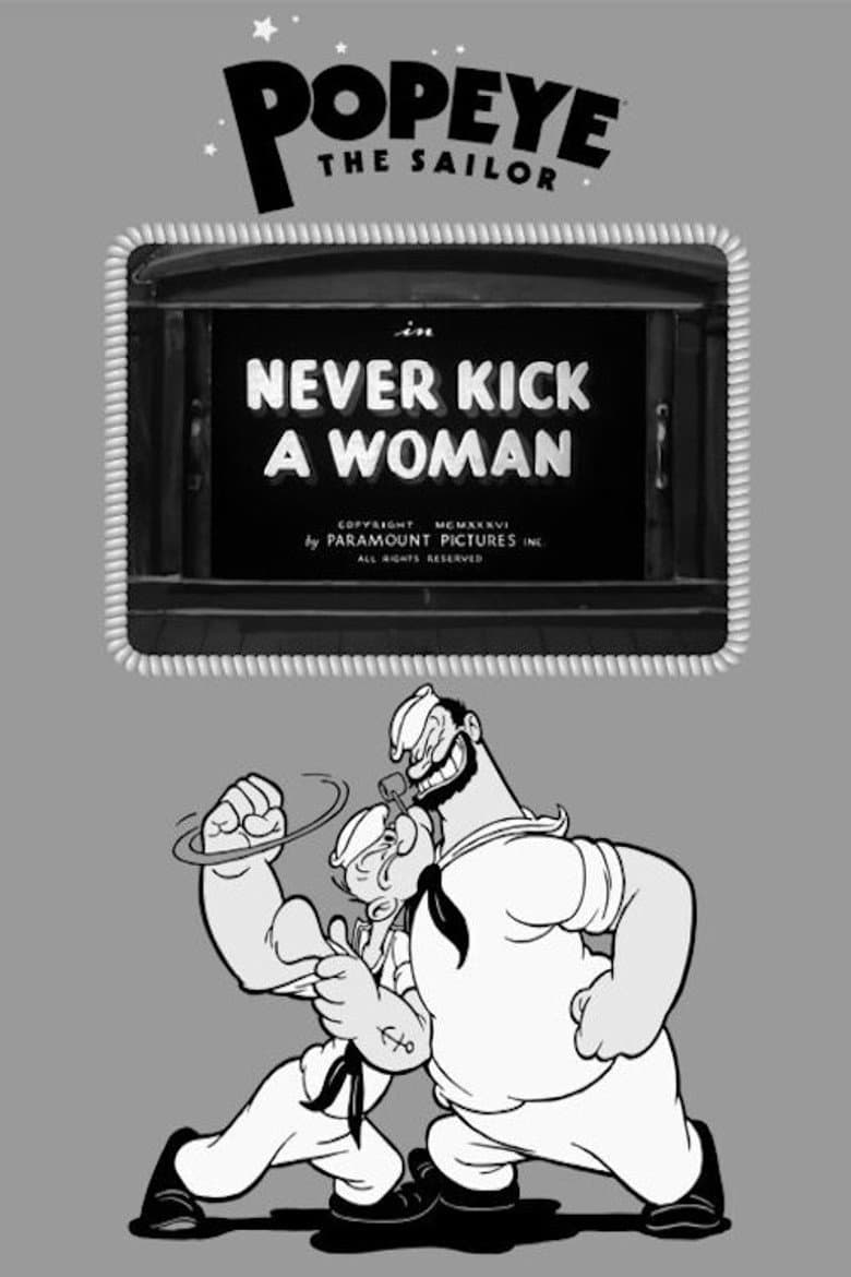 Never Kick a Woman poster