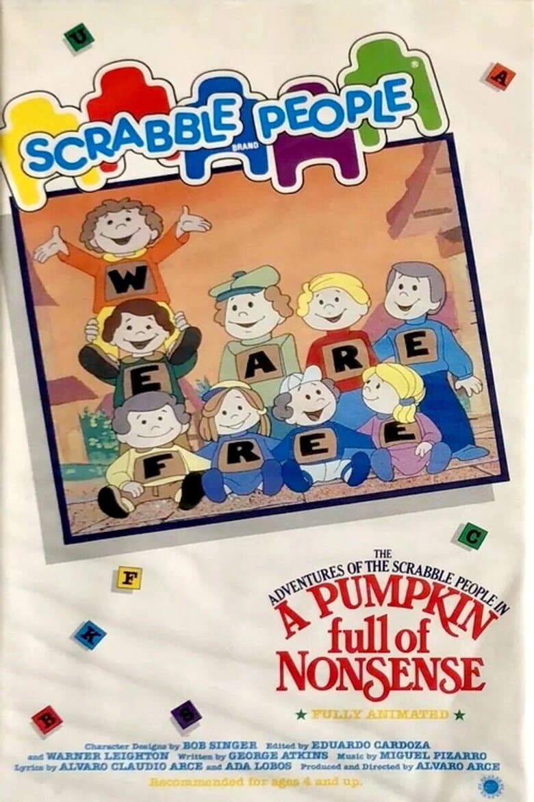 The Adventures of the Scrabble People in a Pumpkin Full of Nonsense poster