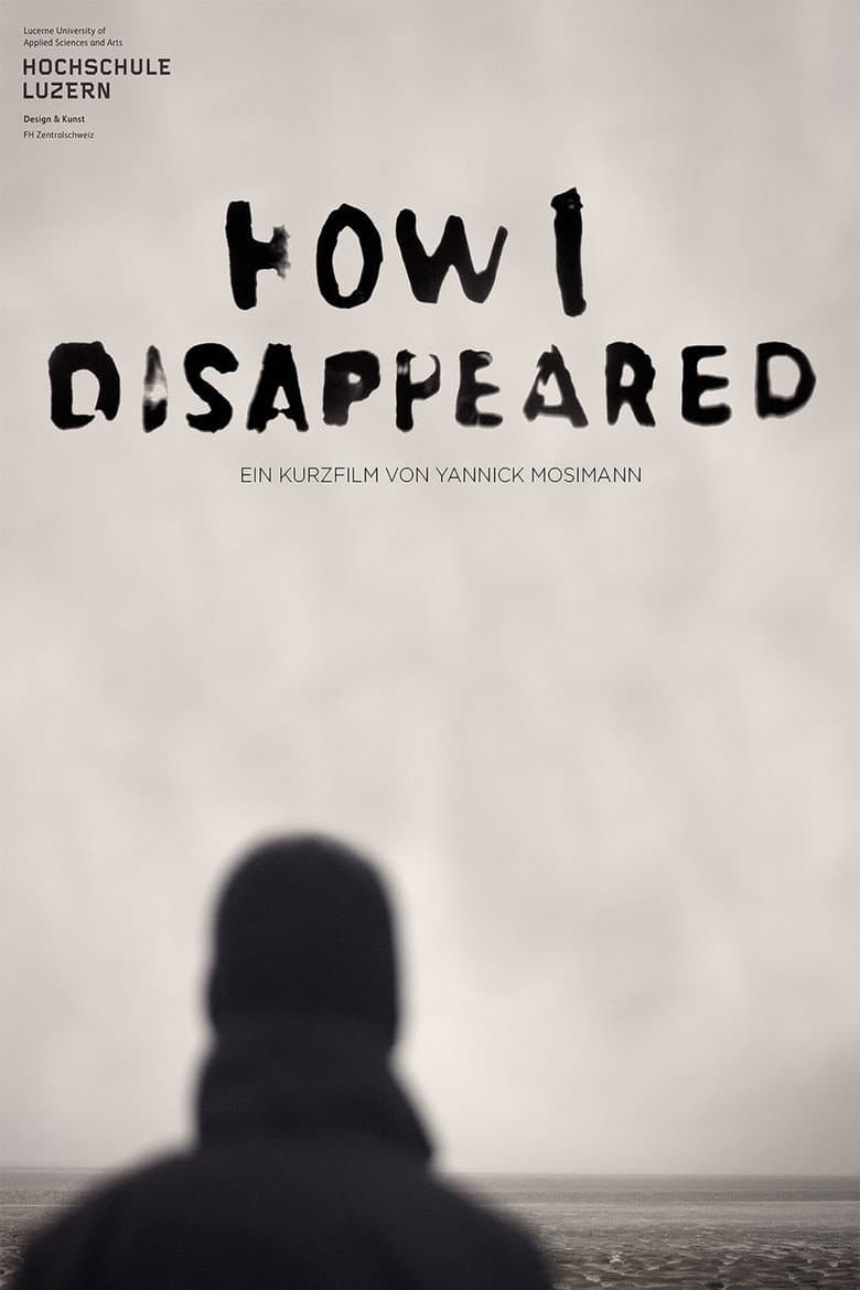 How i disappeared poster