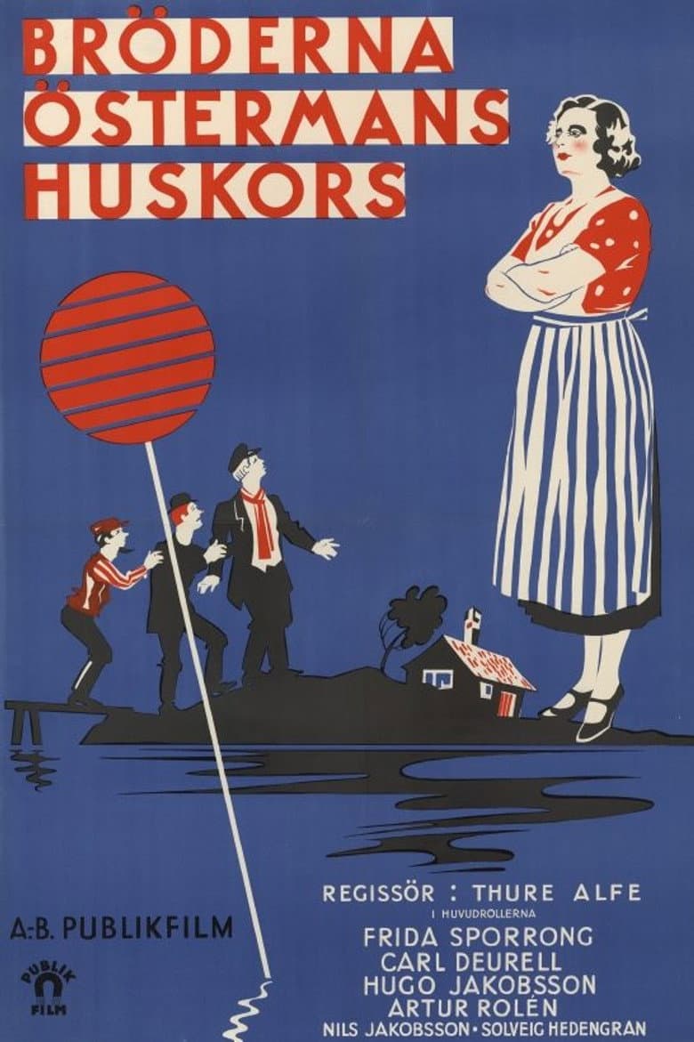 The house cross of the Österman brothers poster