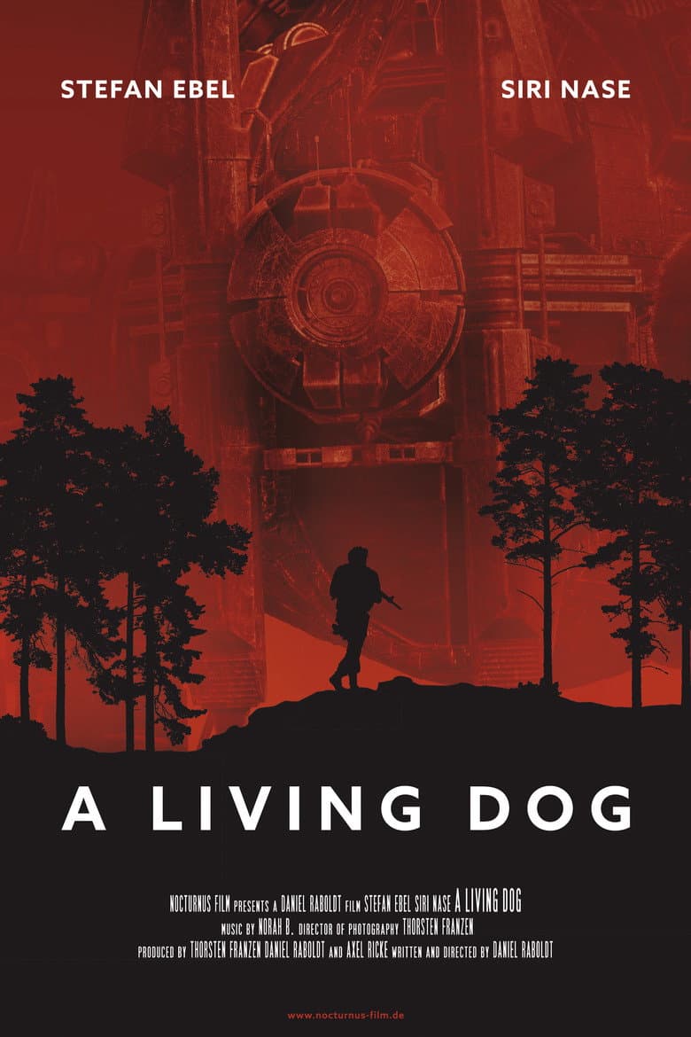 A Living Dog poster