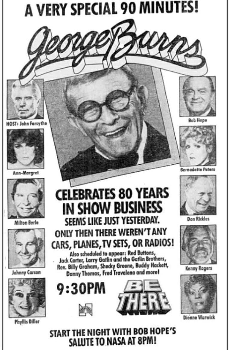 George Burns Celebrates 80 Years in Show Business poster