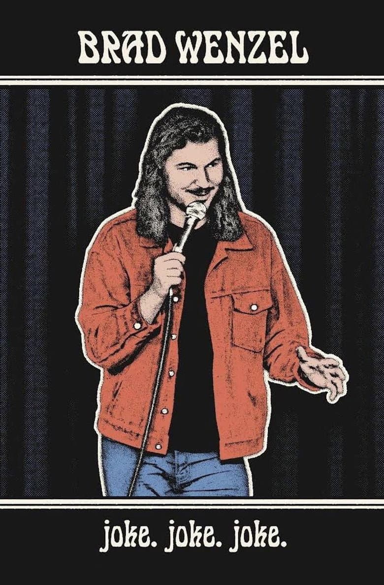 Brad Wenzel: joke. joke. joke. poster