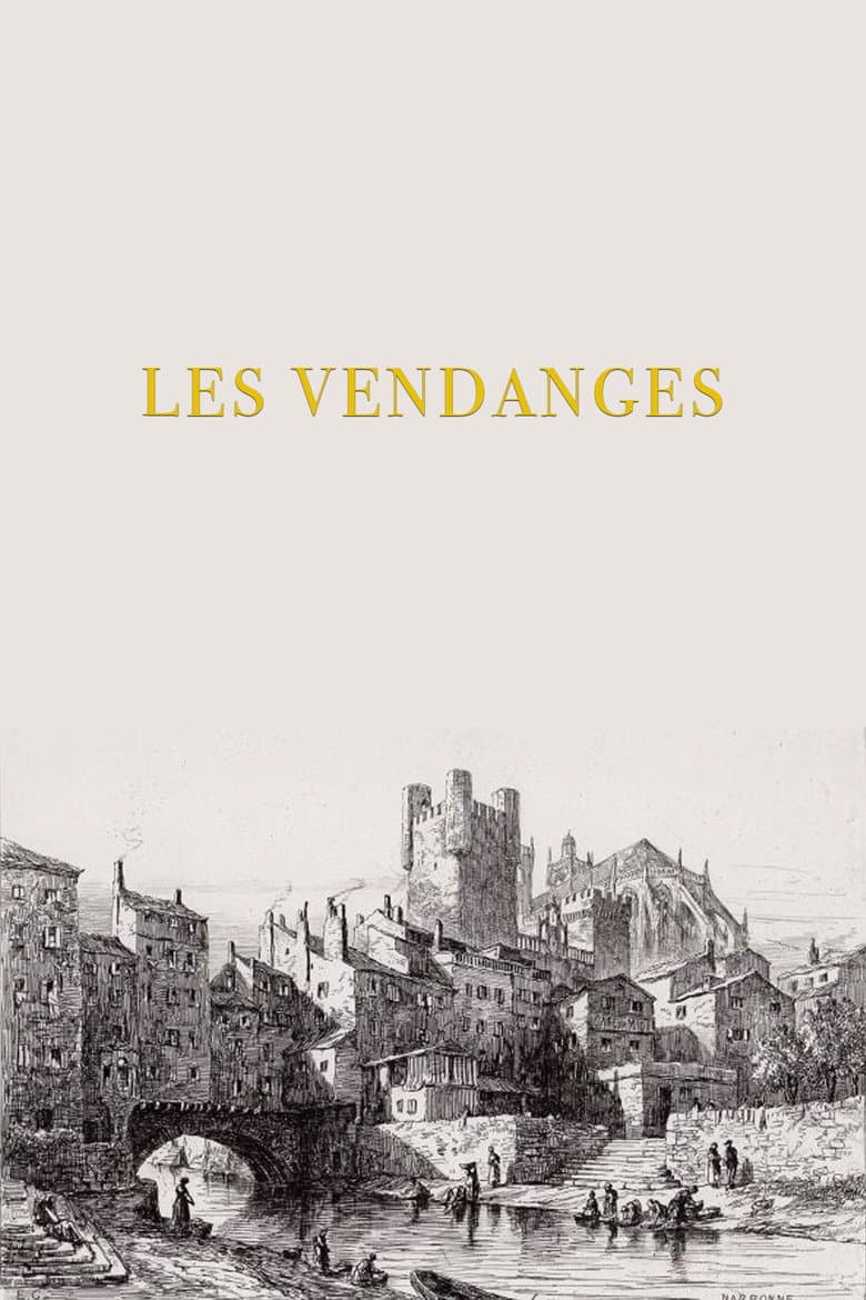 Les vendanges poster
