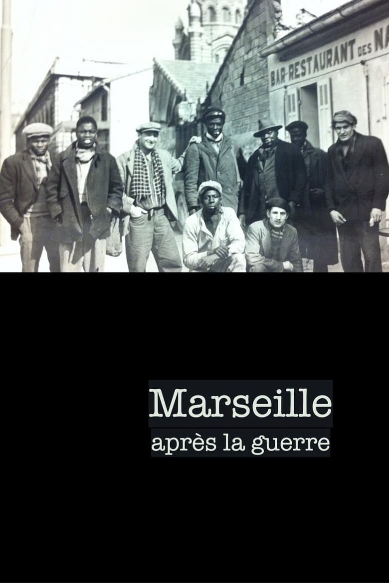 Marseille après la guerre poster