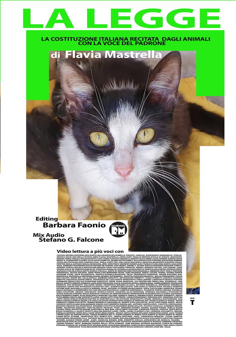 La legge – La Costituzione recitata dagli animali con la voce del padrone poster