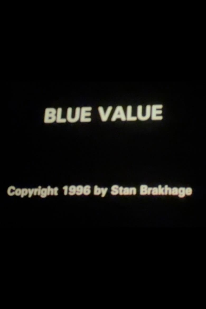 Blue Value poster