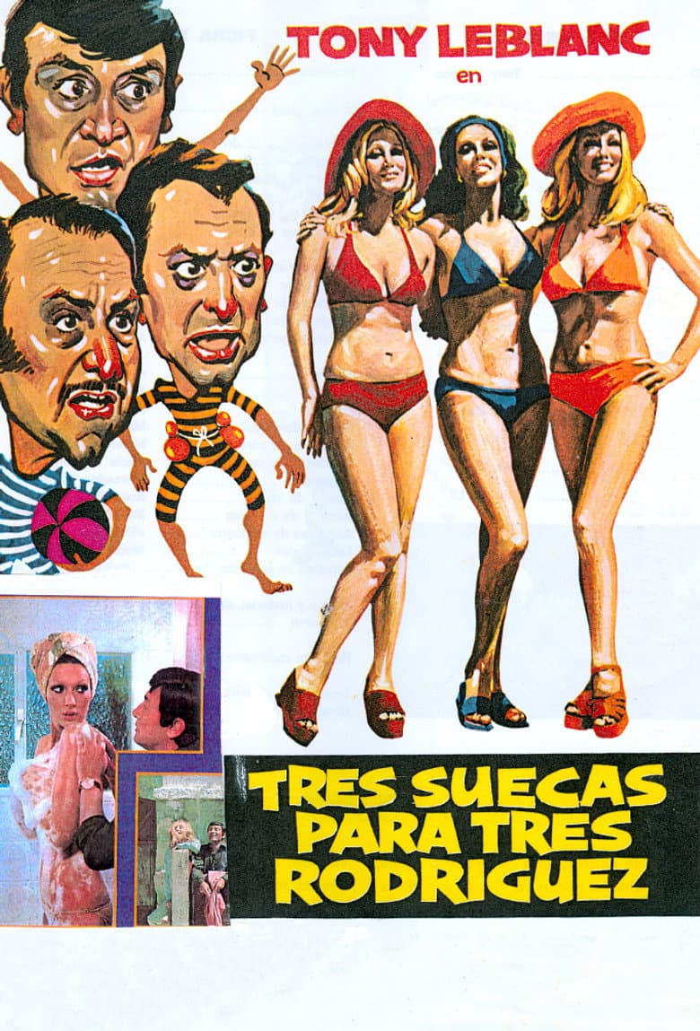 Tres suecas para tres Rodríguez poster