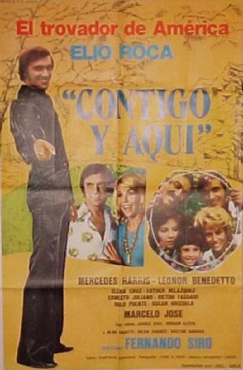 Contigo y aquí poster